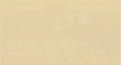 Desktop Screenshot of casadelriomex.com